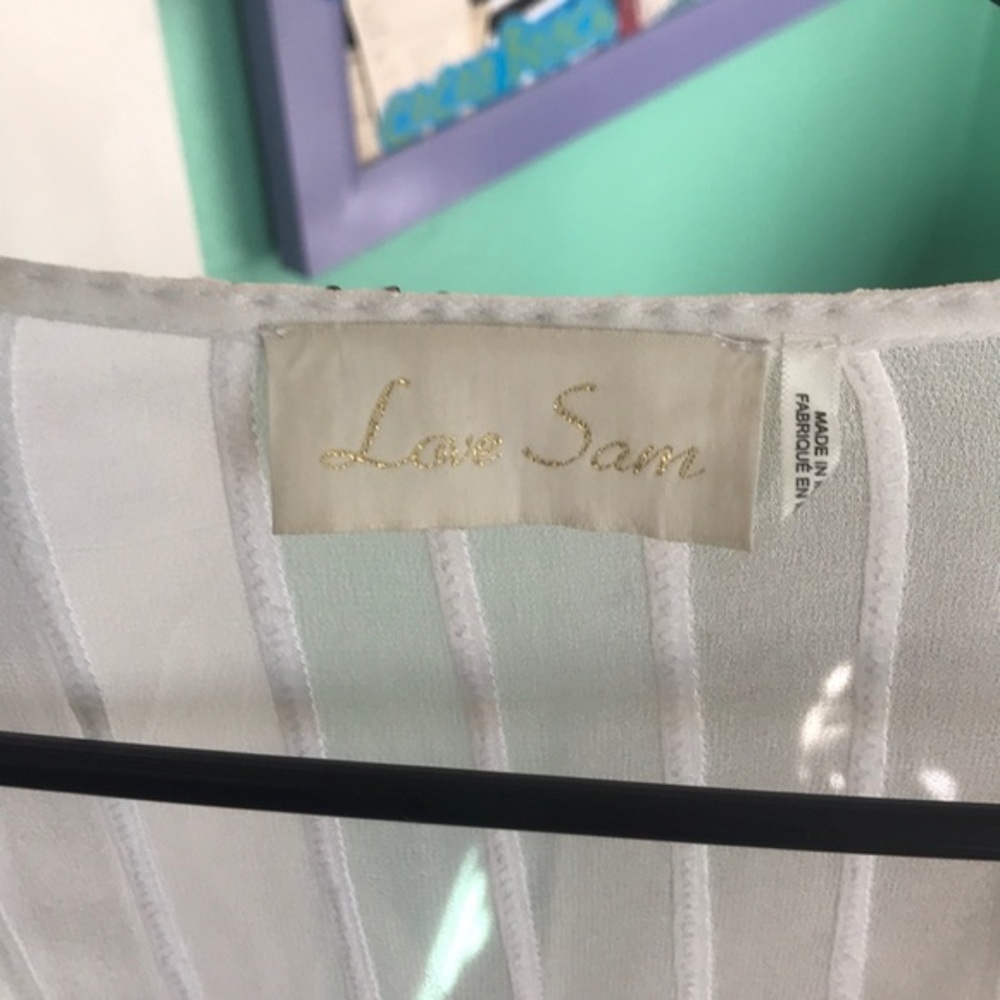 Anthropologie Love Sam top - Picture 6 of 7